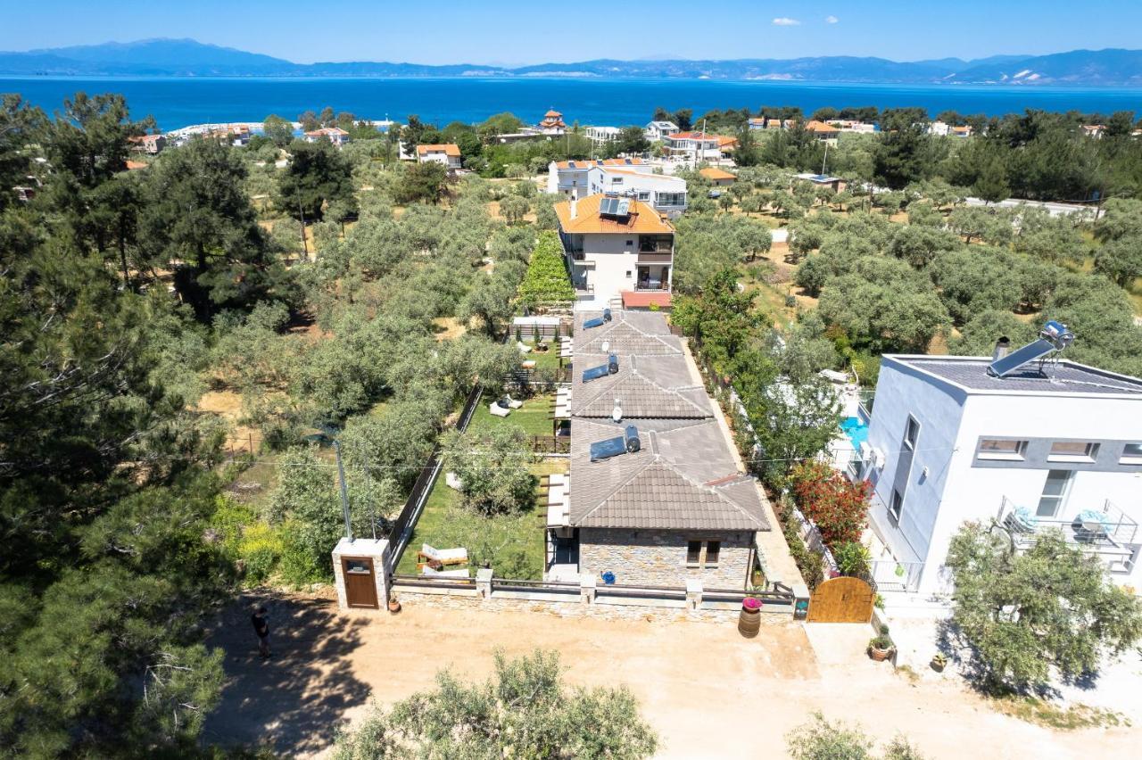 Вилла La Terra Petra Скала-Рахониу Экстерьер фото